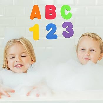 Bath Letters & Numbers (36pcs)