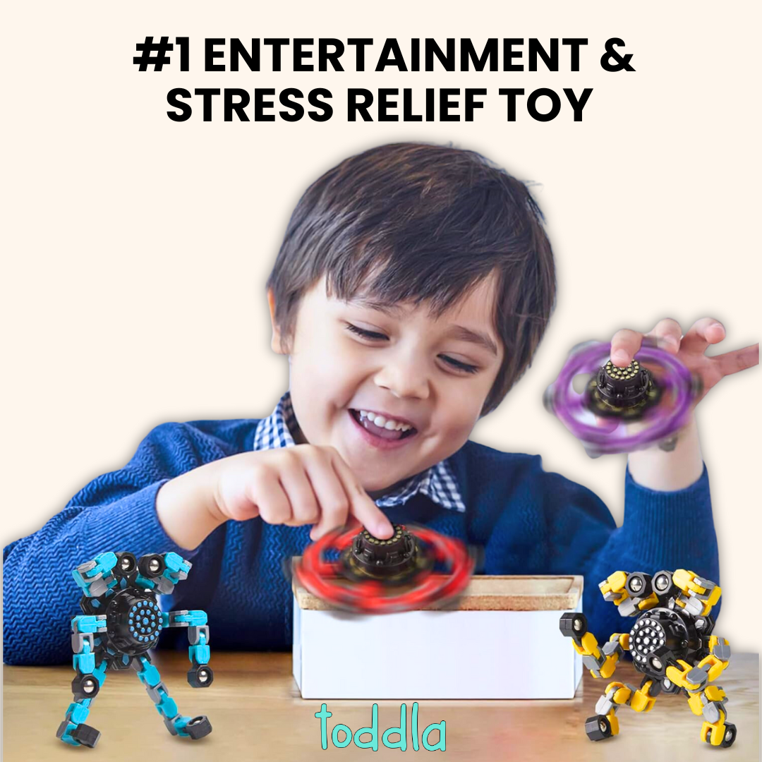 Transformer Fidget Spinners (4 Pack)