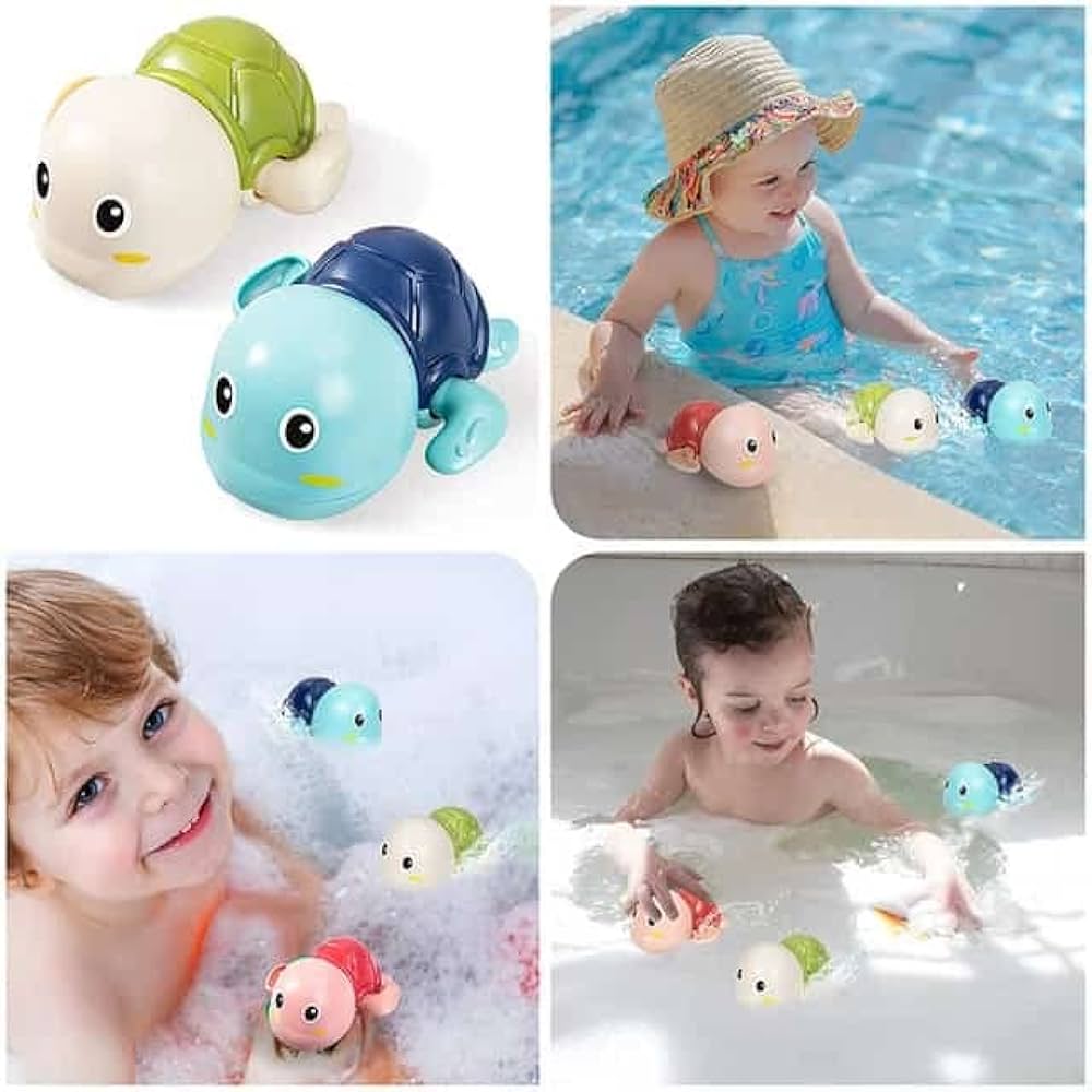 Turtle Bath Toys (3 Pack)