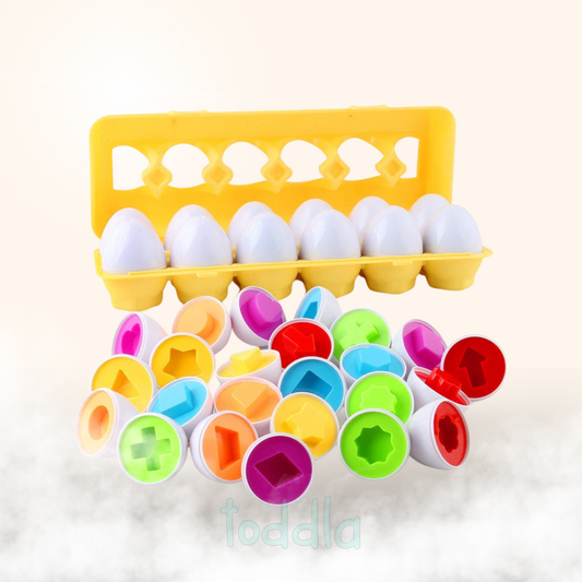 Montessori Geometric Eggs