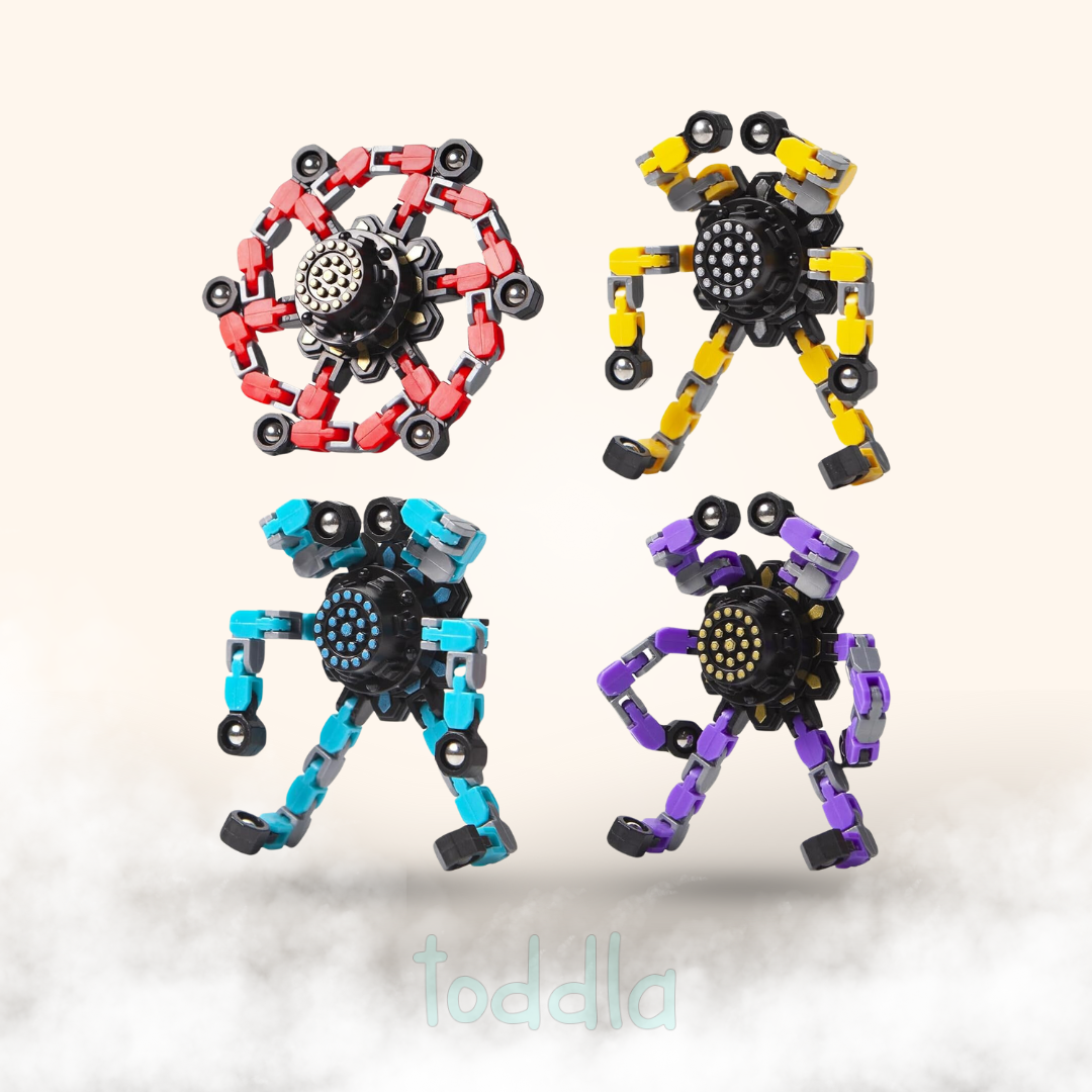 Transformer Fidget Spinners (4 Pack)