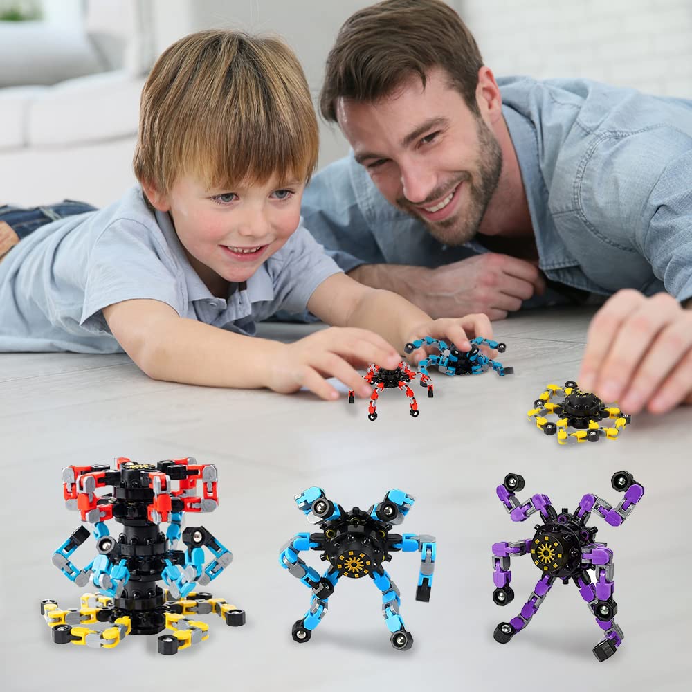 Transformer Fidget Spinners (4 Pack)
